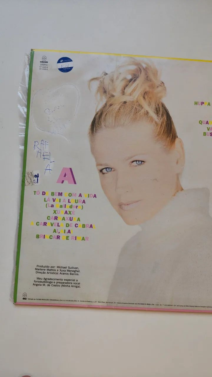 Xuxa to de bem com a vida vinil  - Foto 3