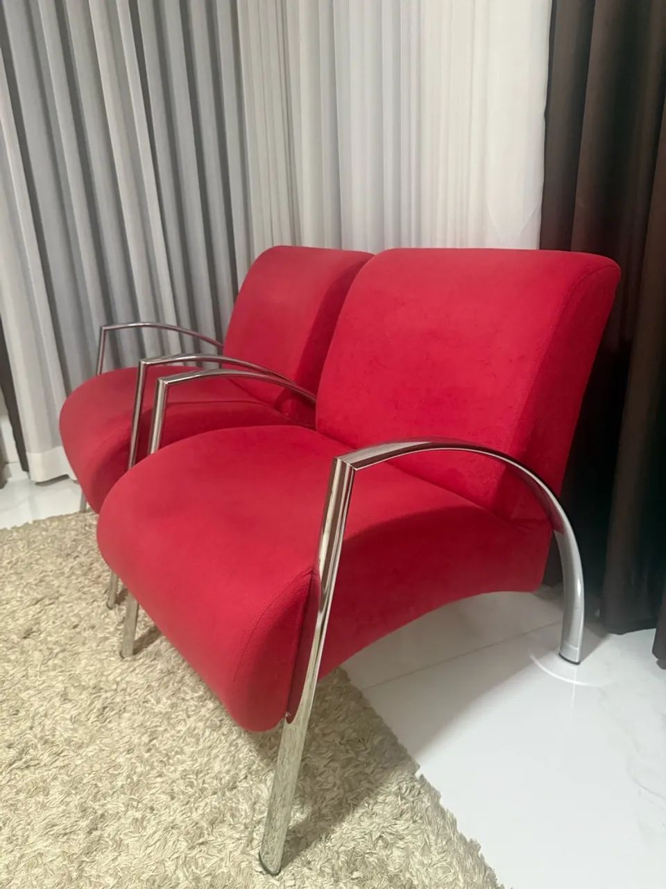 2 Poltronas impecáveis o kit - Foto 4