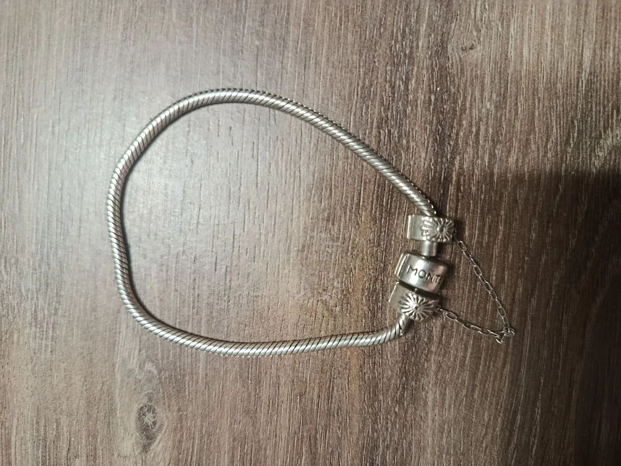 Pulseira de Berloque Monte Carlo Prata 925 - Foto 2
