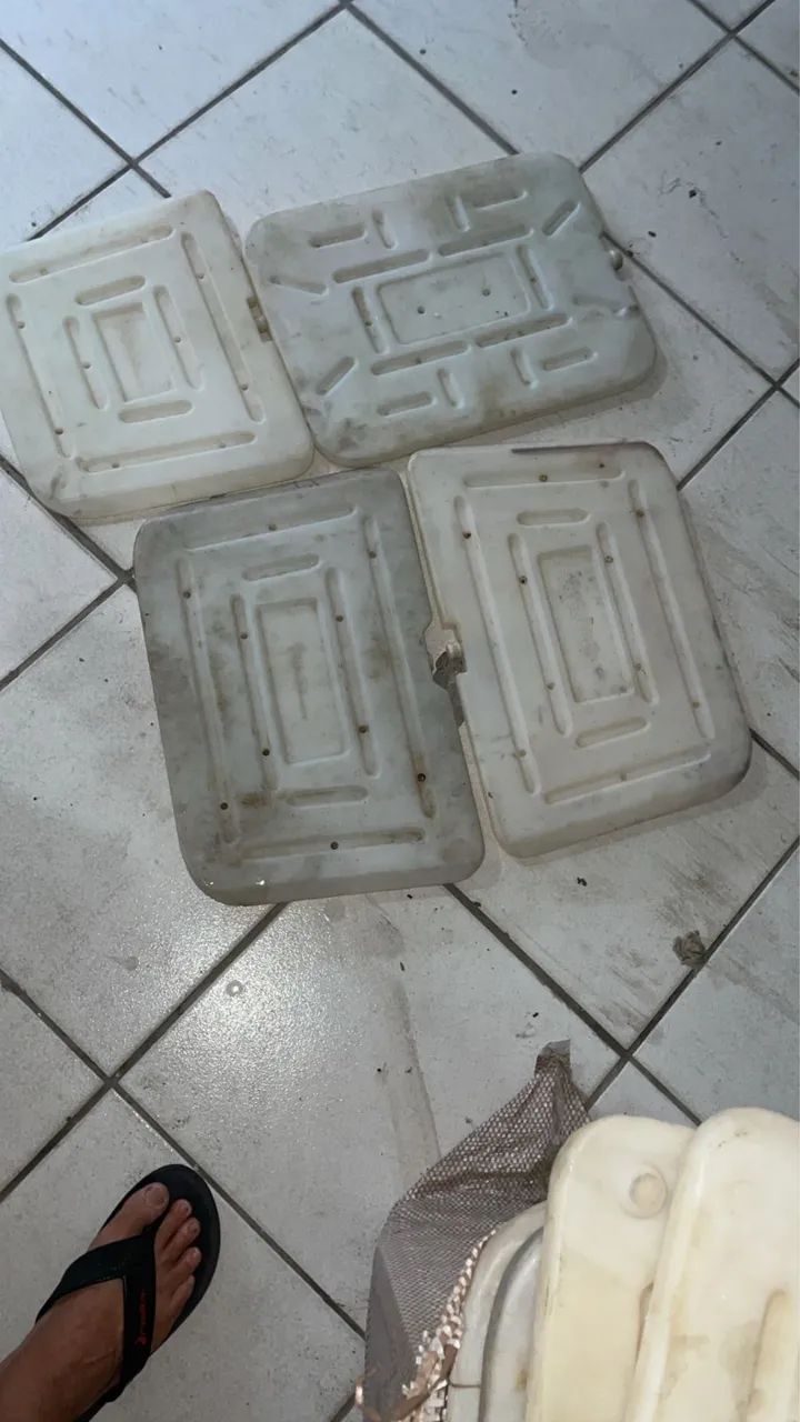 Placas de Isotérmica para carrinho de picolé 