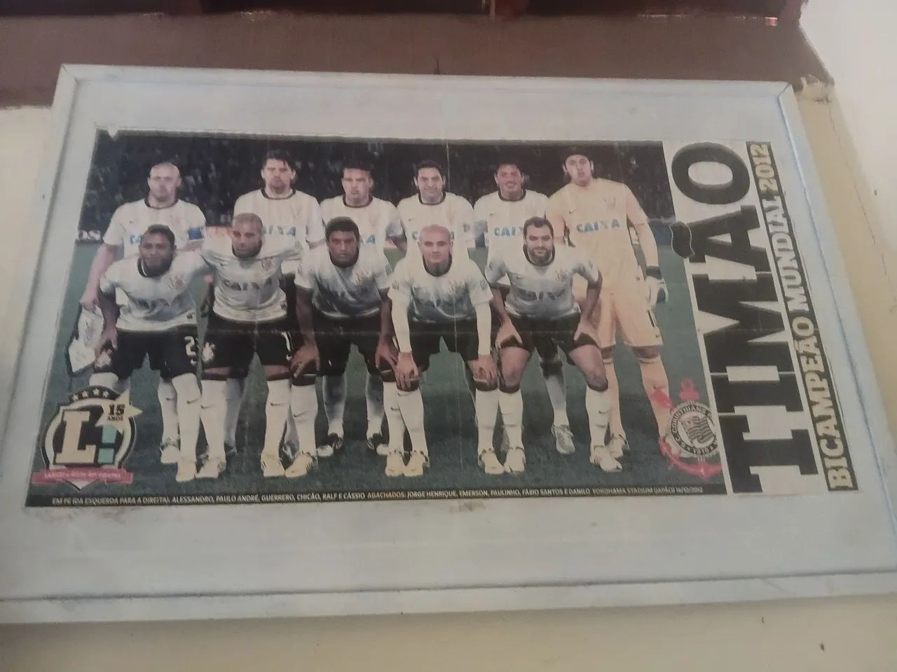 Poster Corinthians mundial 2012