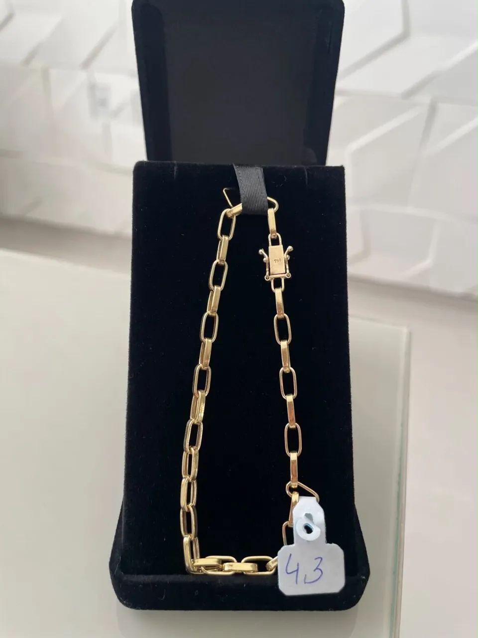 Pulseira de ouro 18k