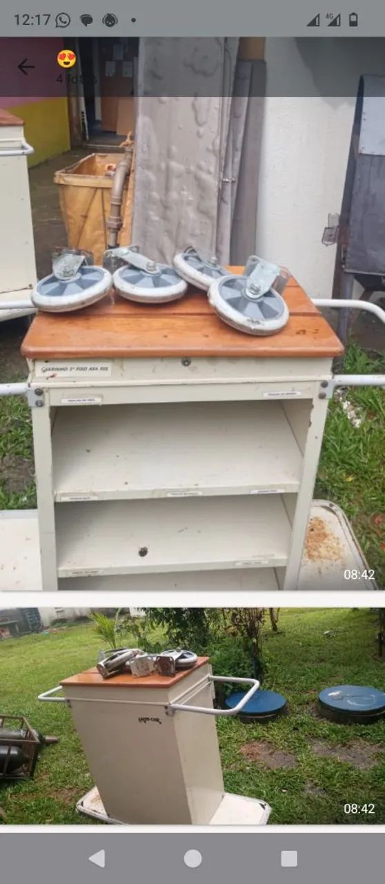 Carinhos multiuso com rodinhas  - Foto 4