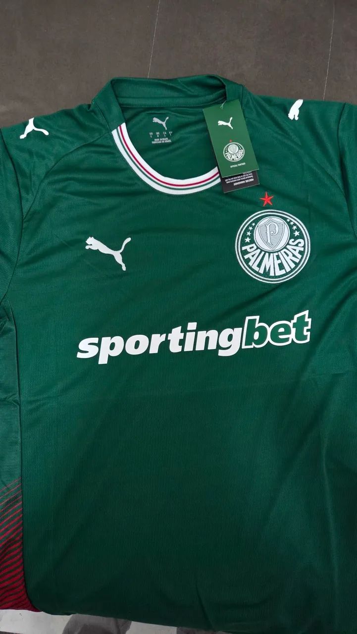 Camisa Palmeiras N° 1 - NOVA - Foto 5