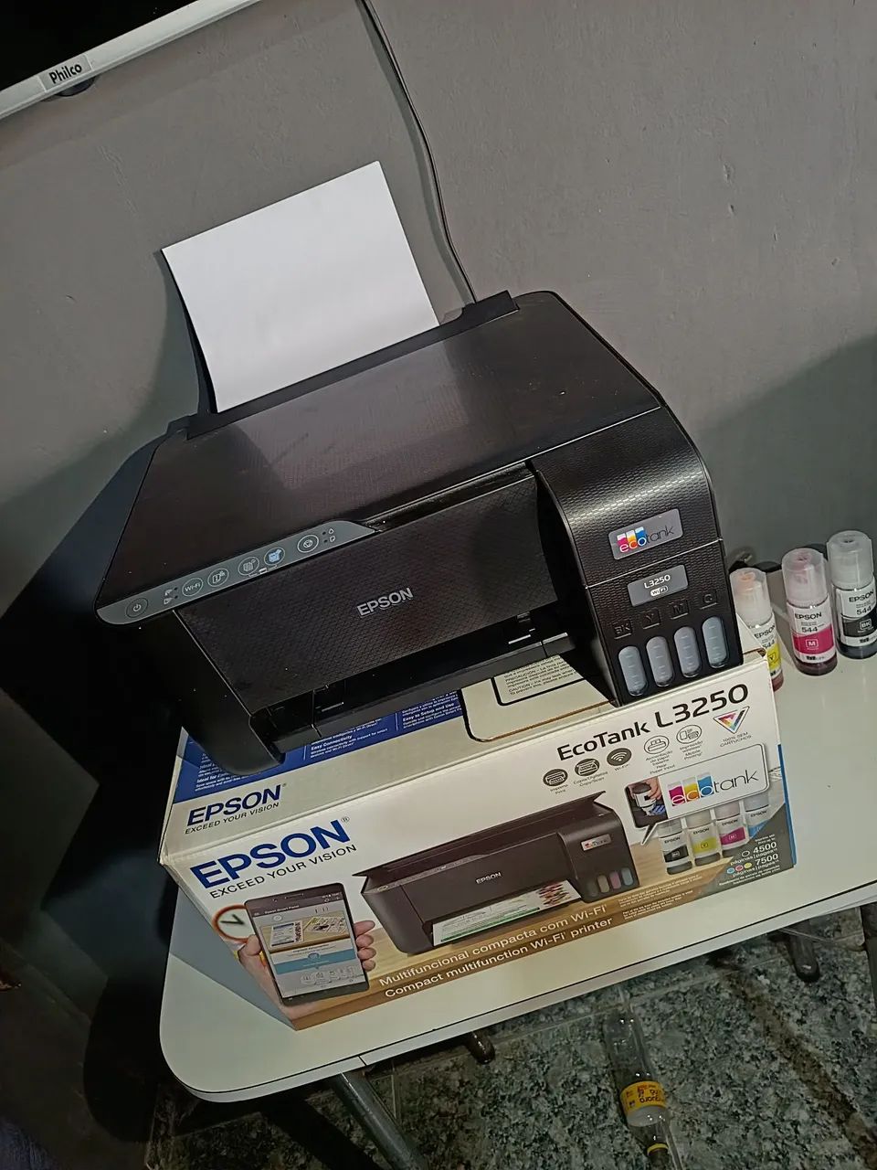 ? IMPRESSORA MULTIFUNCIONAL EPSON ECOTANK L3250 - 3 EM 1 ? - Foto 3