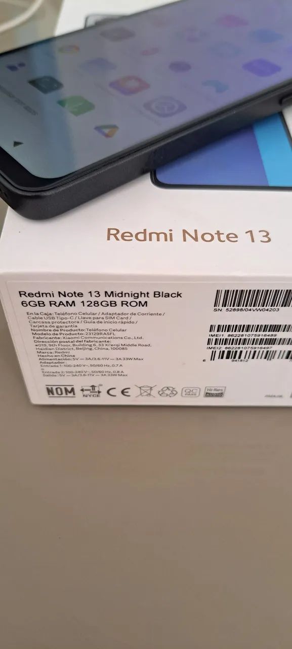 REDMI NOTE 13 128GB COMPLETO (ENTREGA GRÁTIS) - Foto 5