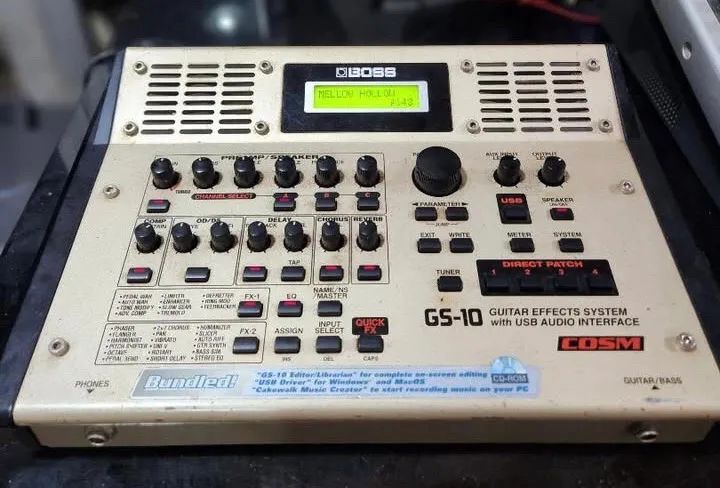 Pedaleira Boss GS-10 raríssima - colecionador 