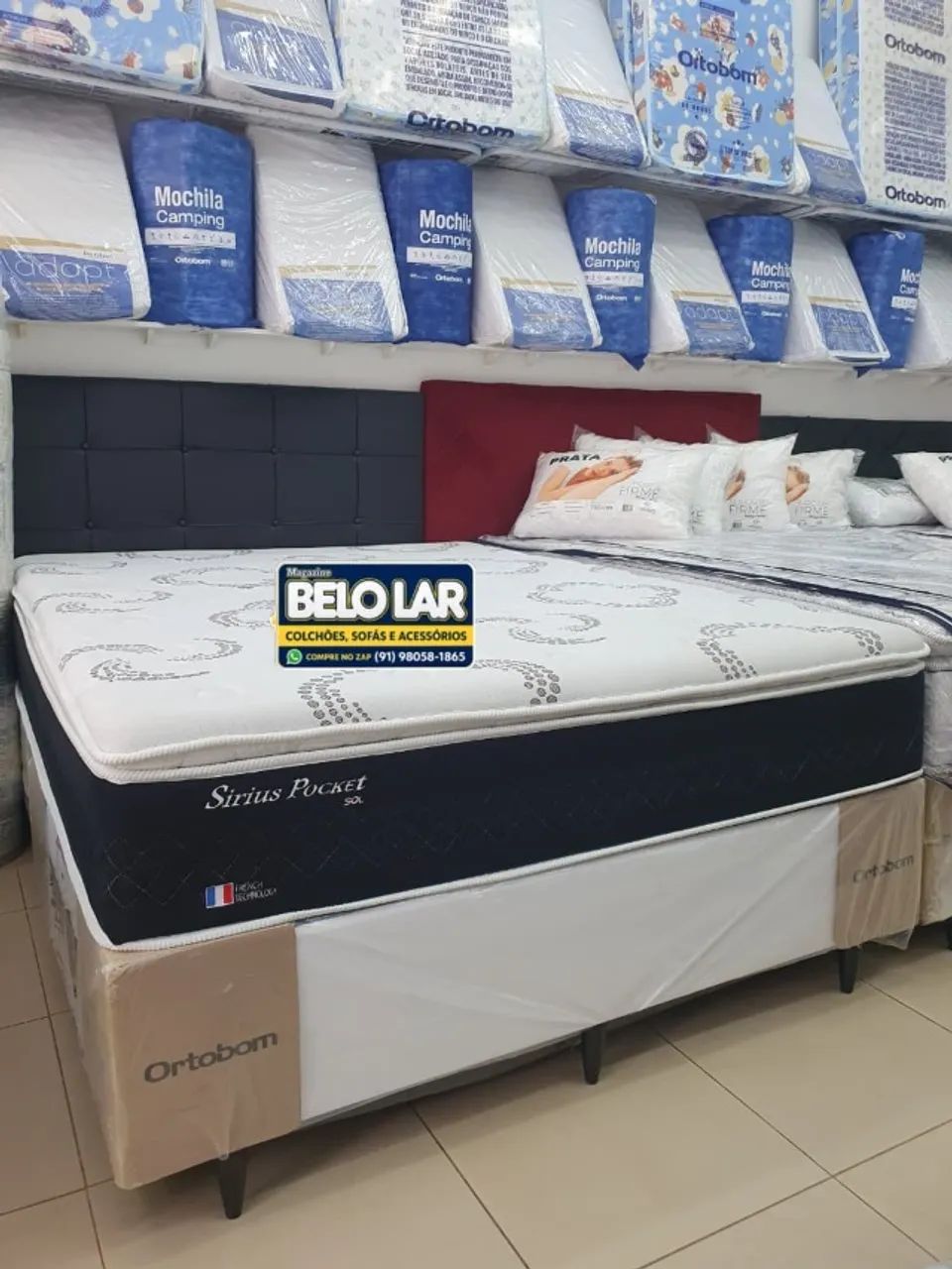 Cama Casal Sirius Pocket - Foto 2