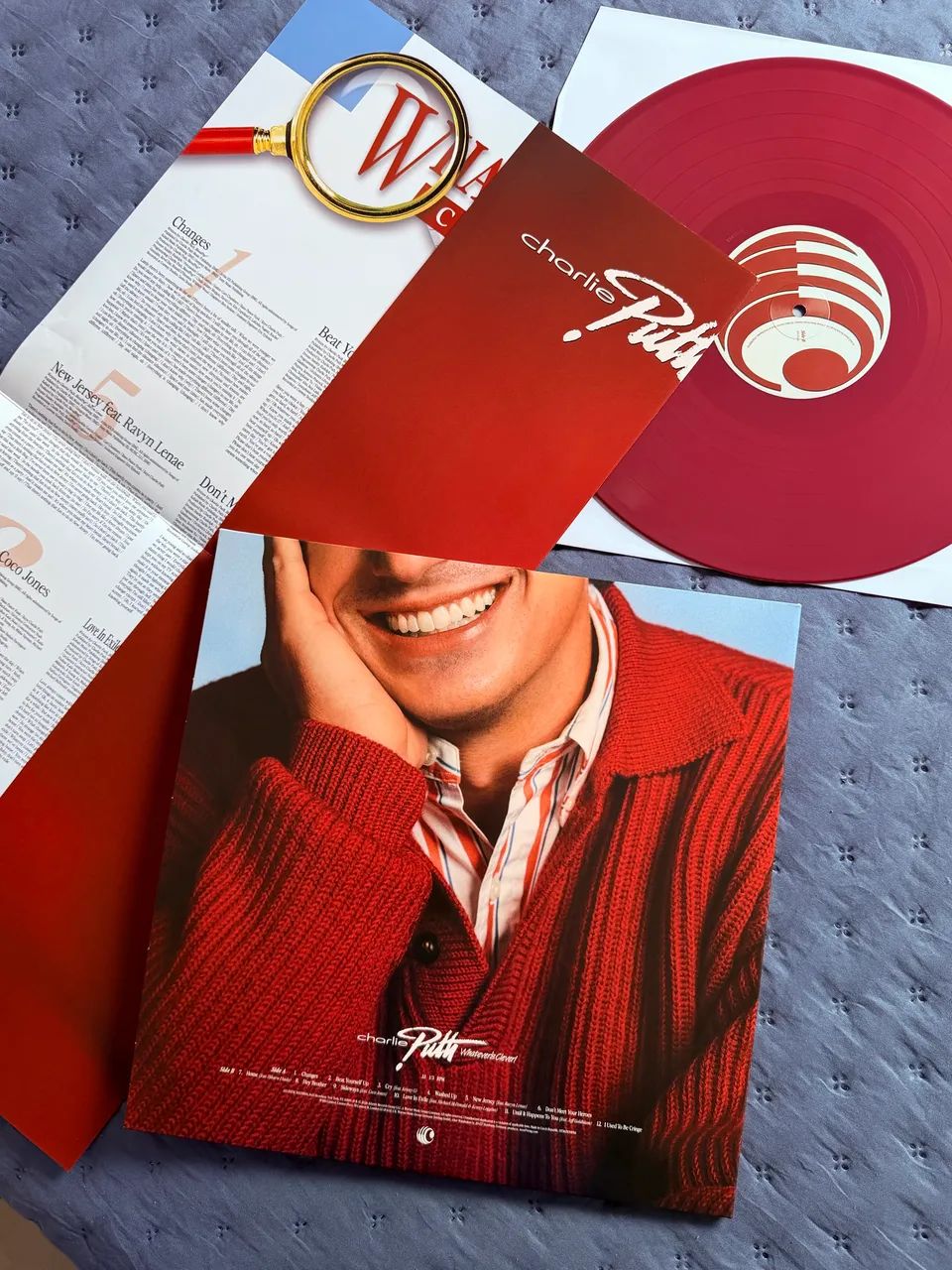 Charlie Puth vinil + autógrafo exclusivo  - Foto 3