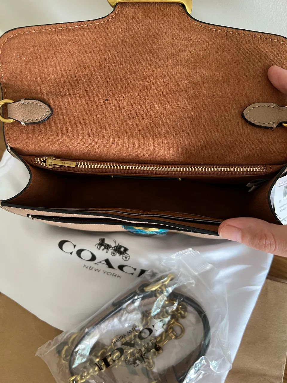 Bolsa Coach Tabby Chain nova original  - Foto 3
