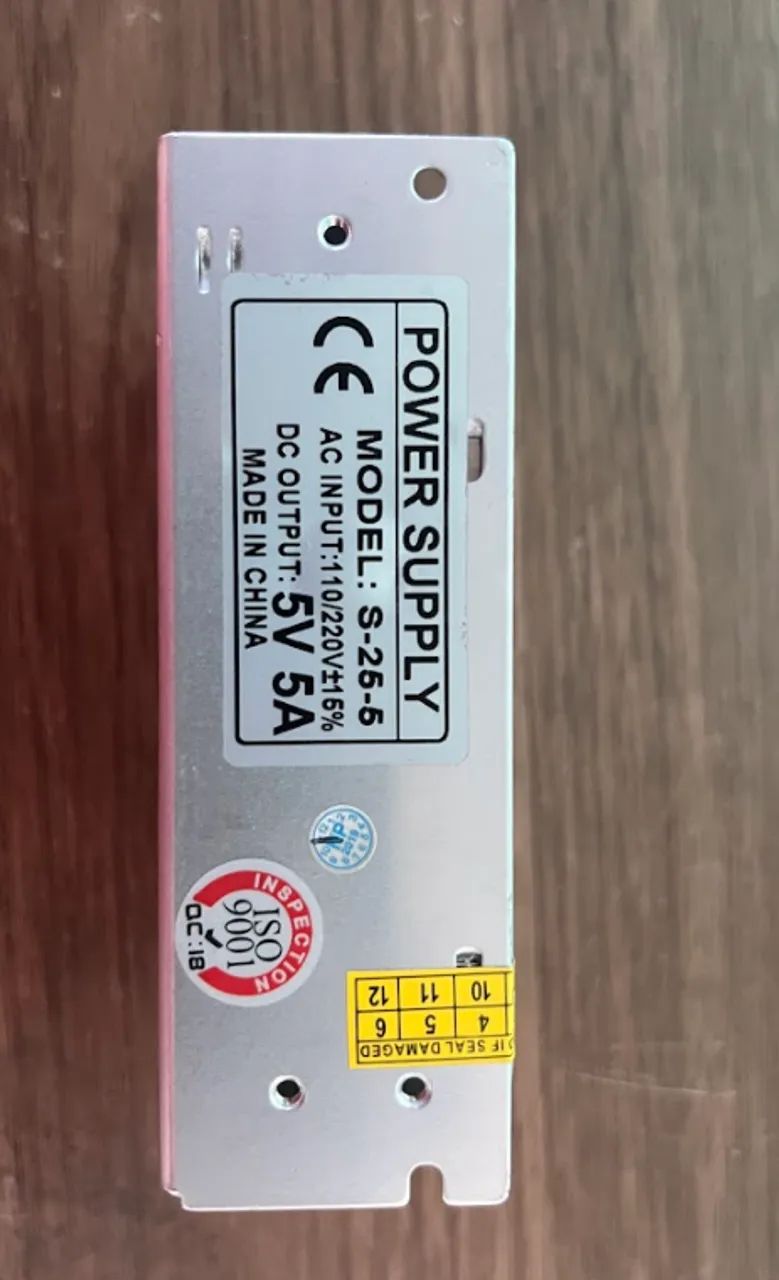 Fonte Chaveada Estabilizada 5V 5A (25W) Bivolt - Fita LED e CFTV - Foto 2