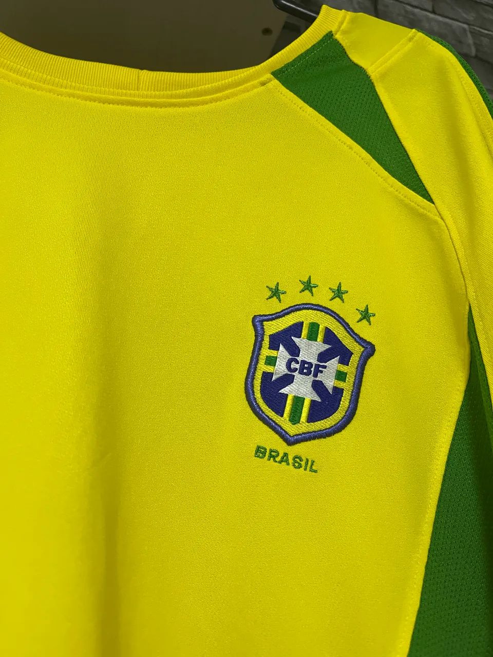 Camisa Brasil 2002 original de época  - Foto 3