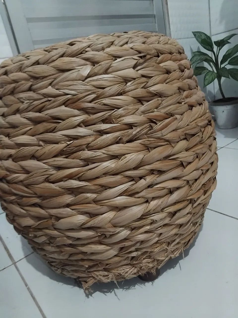 Puff de palha - Foto 2
