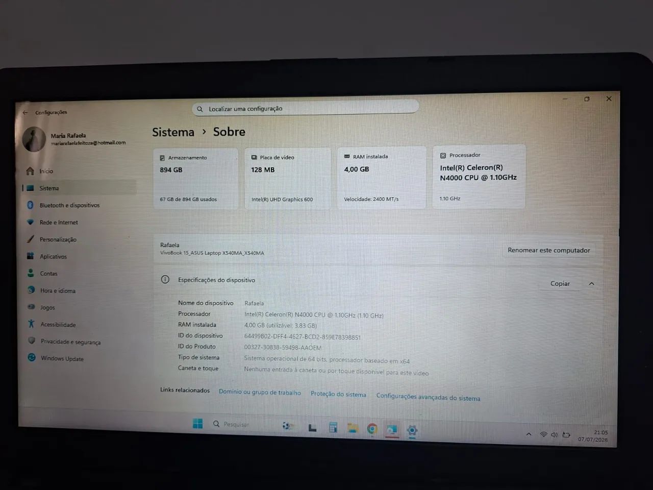 Notebook Asus - Vivobook 15 - Foto 4