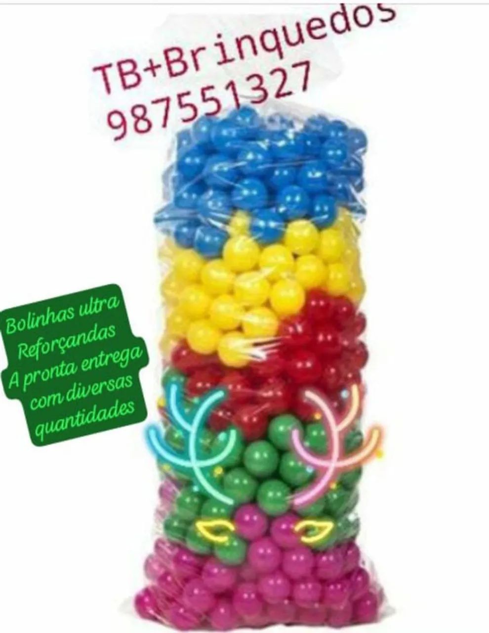 Bolinhas para piscina de bolinha premium - Foto 2