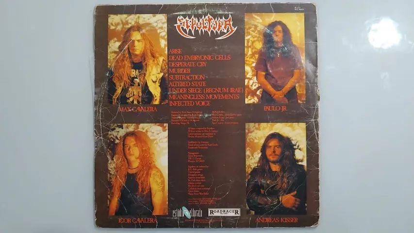 ARISE - SEPULTURA LP - BR - Foto 2