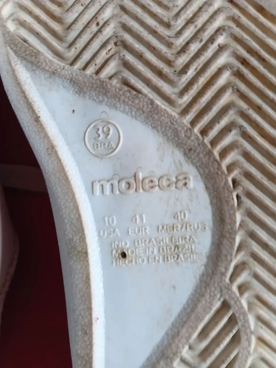 Tênis feminino ORIGINAL MOLECA. Tamanho 39. Com cordas, apenas leve desgaste na lateral. - Foto 6