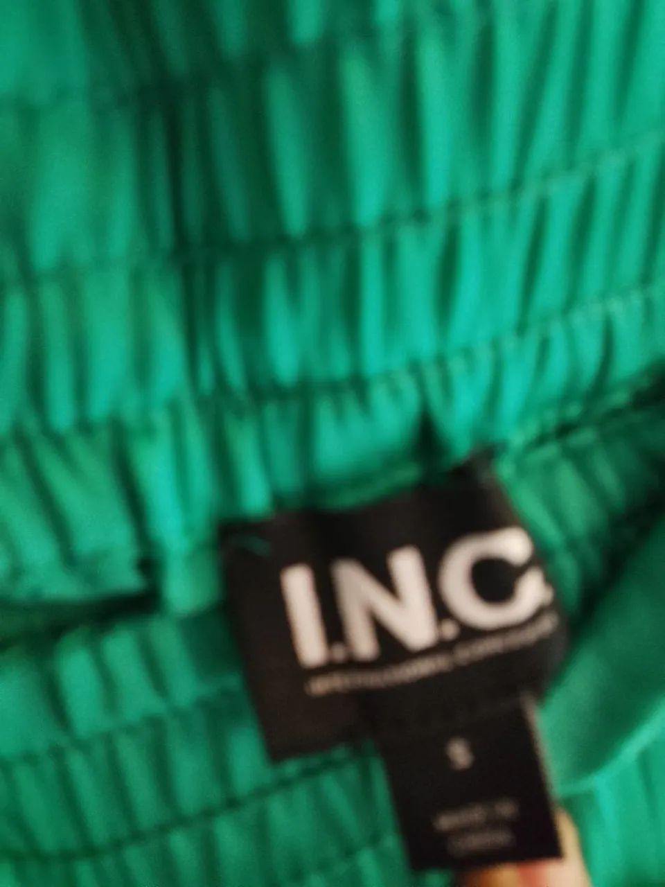 Calça verde plissada - Foto 4