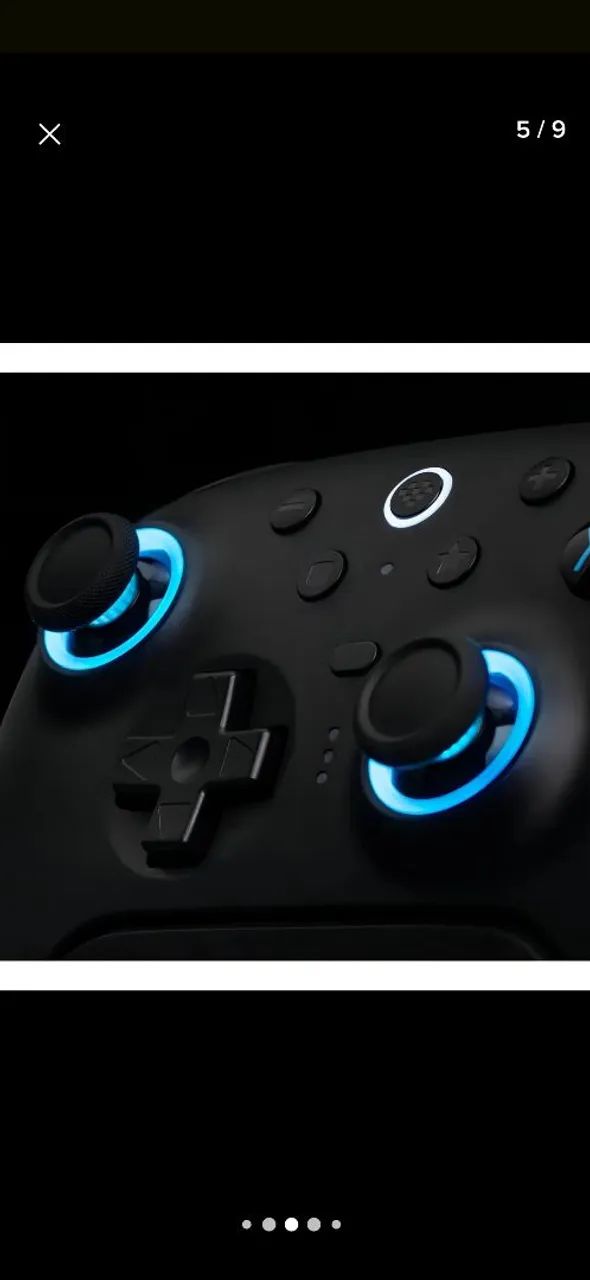 Controle 8bitdo ultimamente 2 v2 preto - Foto 3