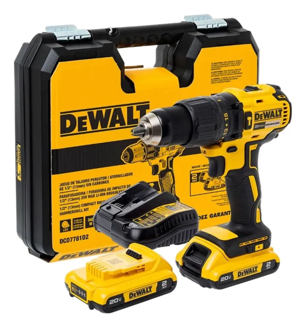 Parafusadeira Dewalt DCD7781 original 