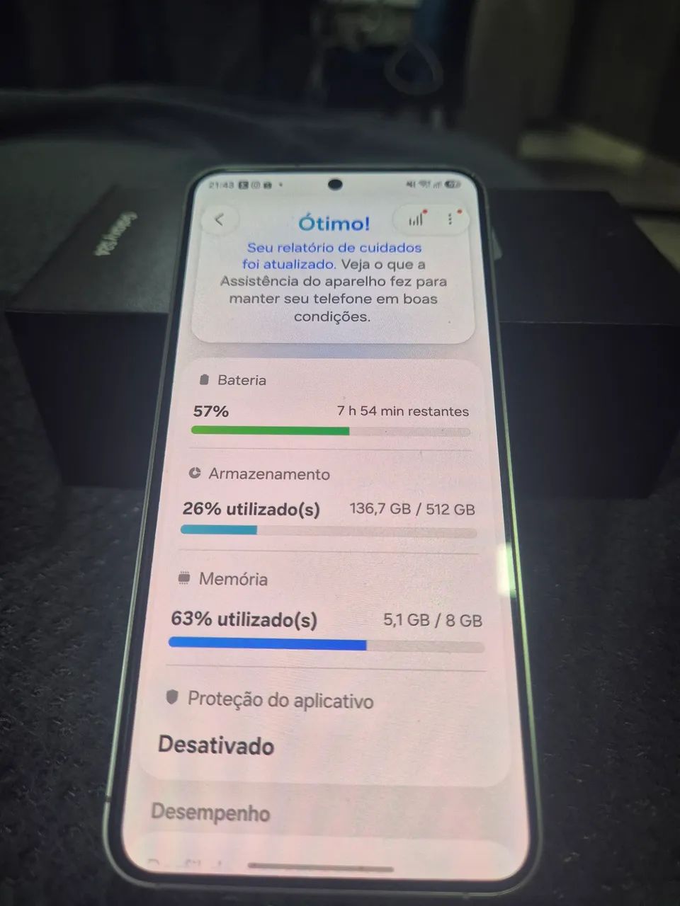 S24 512gb prata impecável - Foto 4