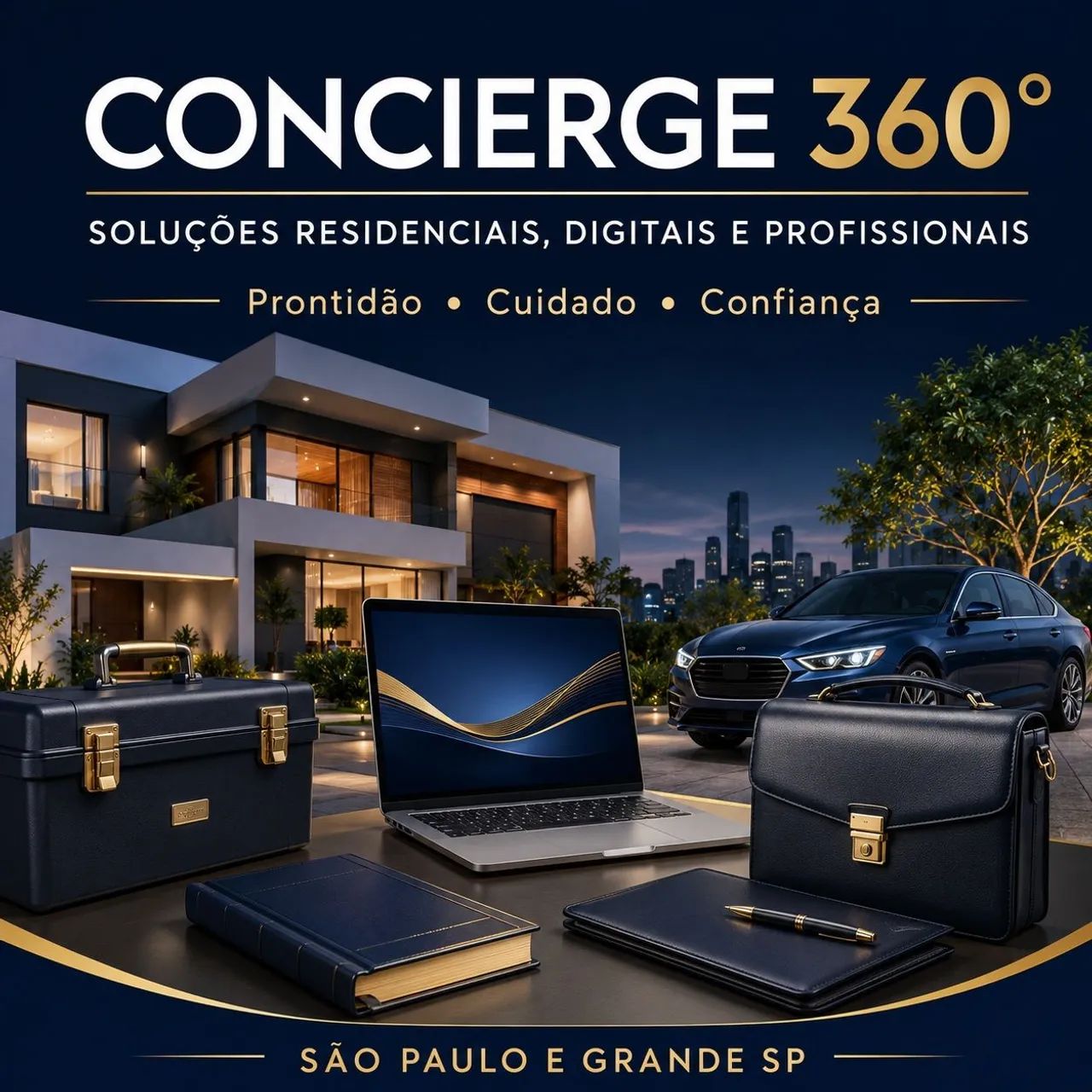 CONCIERGE 360° - SERVIÇOS, PRONTIDÃO, CUIDADO E CONFIANÇA