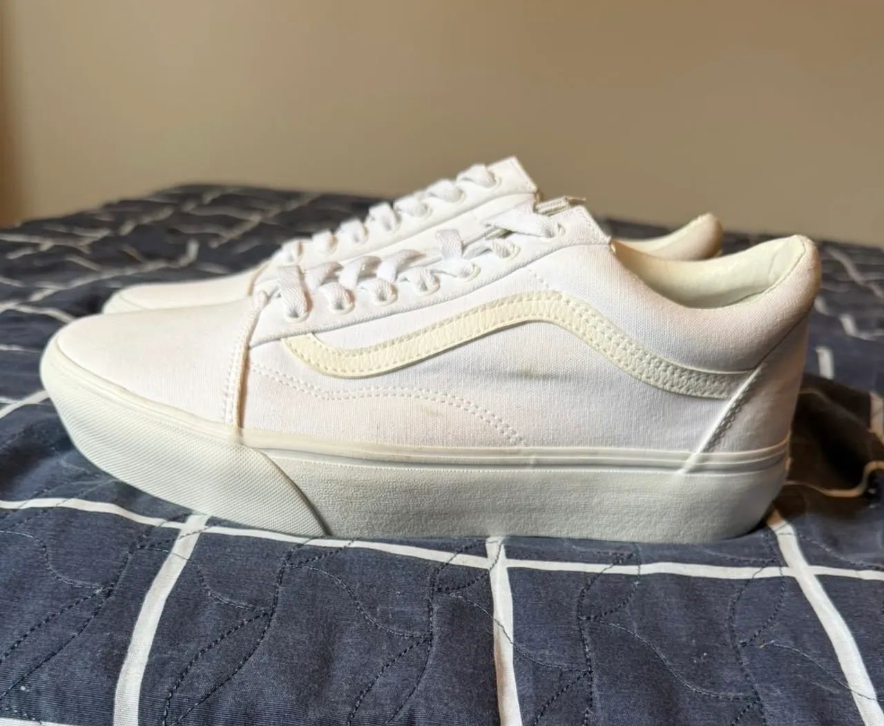 Tênis Vans Plataforma branco - Foto 2