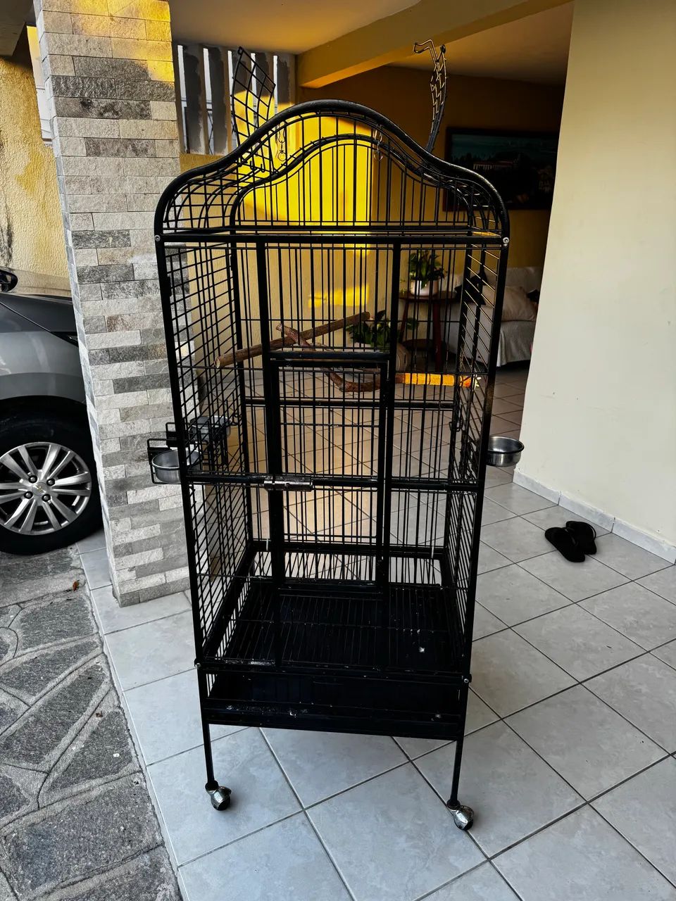 Viveiro/Gaiola para pássaros e papagaios!  - Foto 2