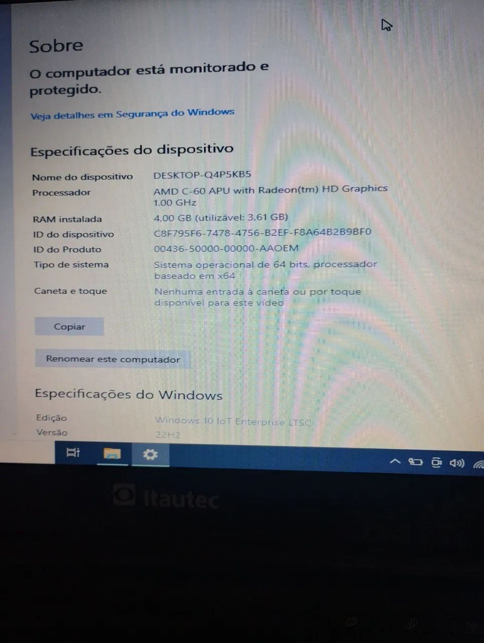 Notebook Itautec A7520 - Foto 2