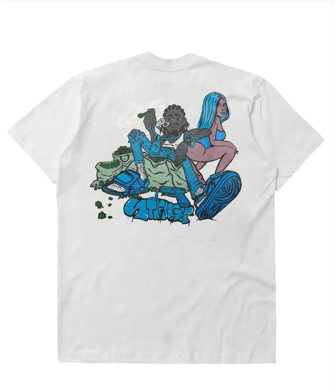 Camiseta Blue Grafite