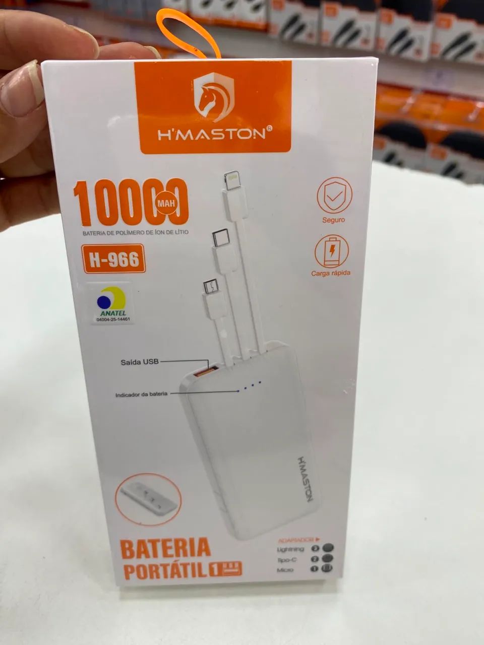 Powerbank Hmaston 10.000 mAh