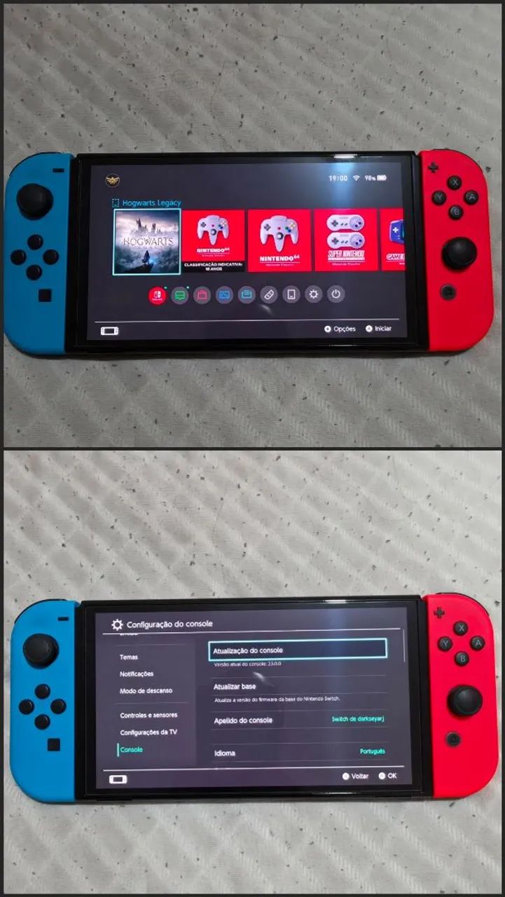 Nintendo Switch OLED 64GB - IMPECÁVEL - Foto 2