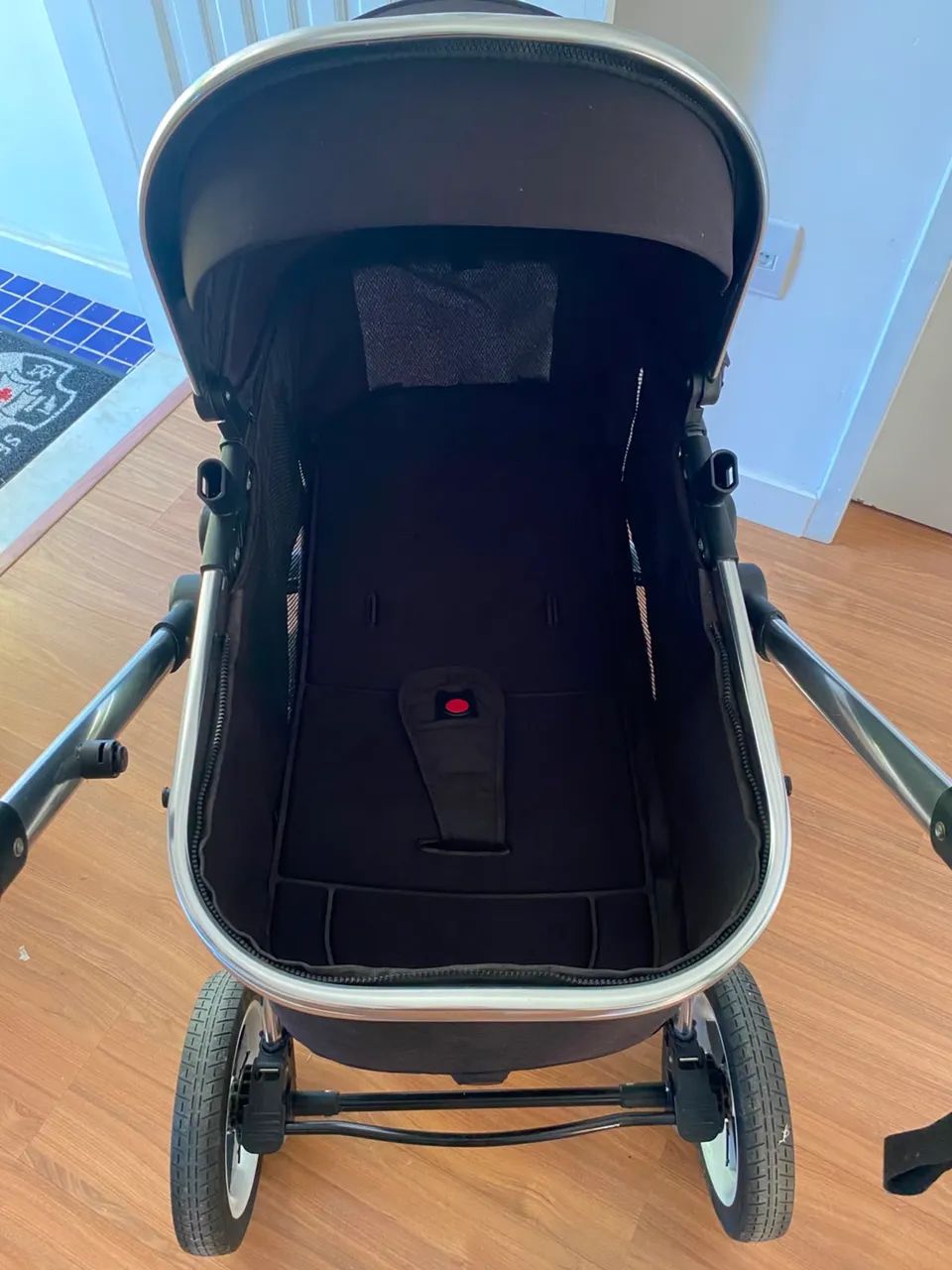 Carrinho de bebê Moisés + bebê conforto  - Foto 2