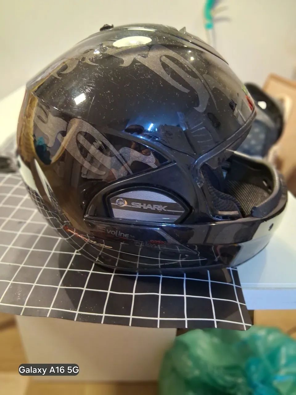 Capacete  shark evoline n 60 - Foto 4
