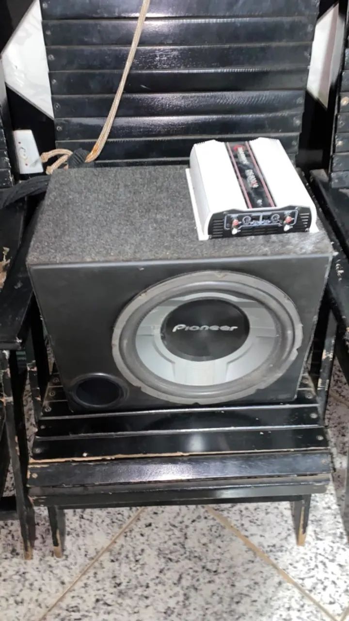 Caixa Subwoofer + Módulo