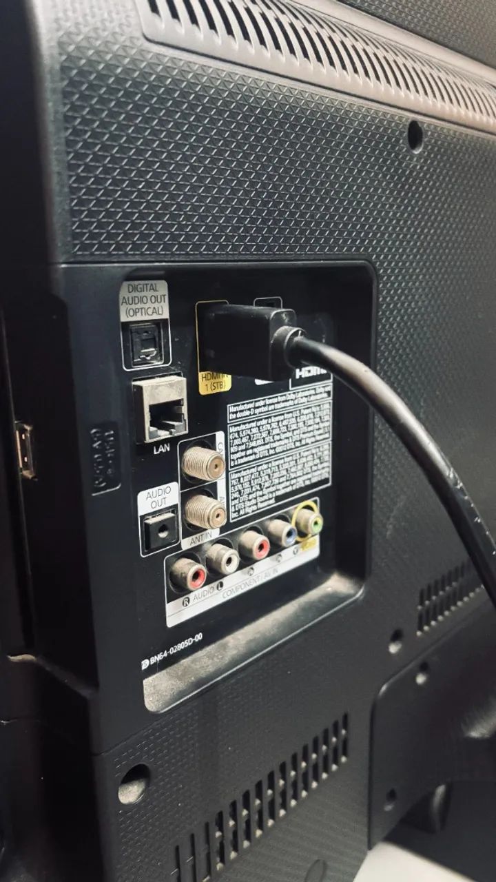 TV SAMSUNG 40 COM ENTRADA MULTICOMPONENTE