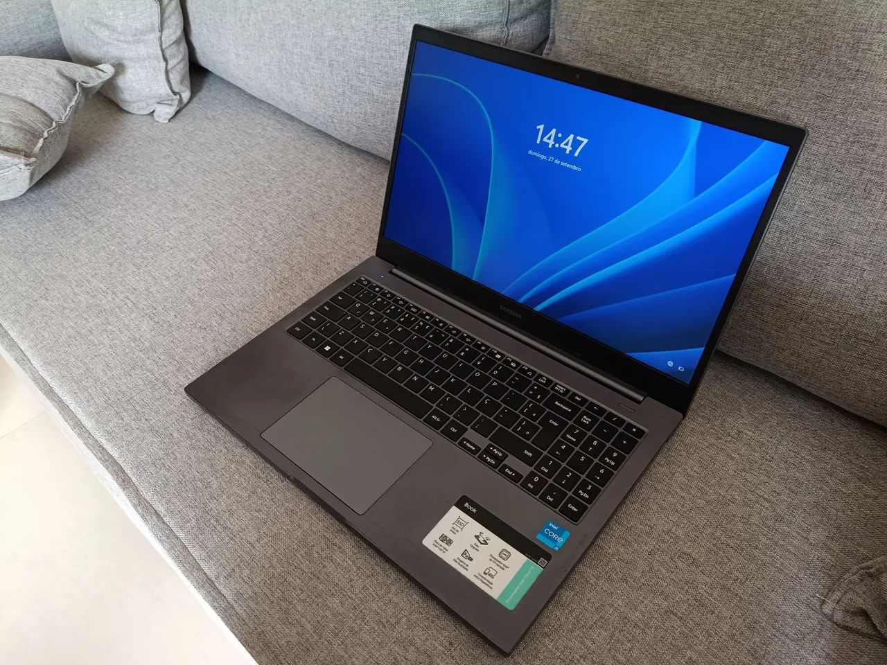Notebook Samsung Book - Intel Core i5 11ª Geração 8gb de ram - Foto 3
