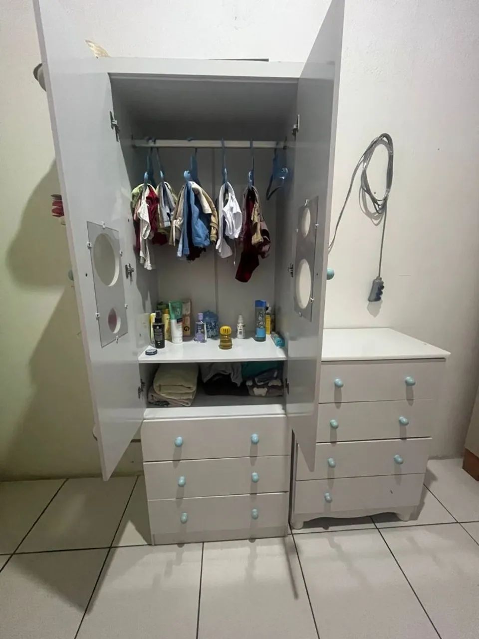 Guarda roupa mais cômoda jnfatil - Foto 2