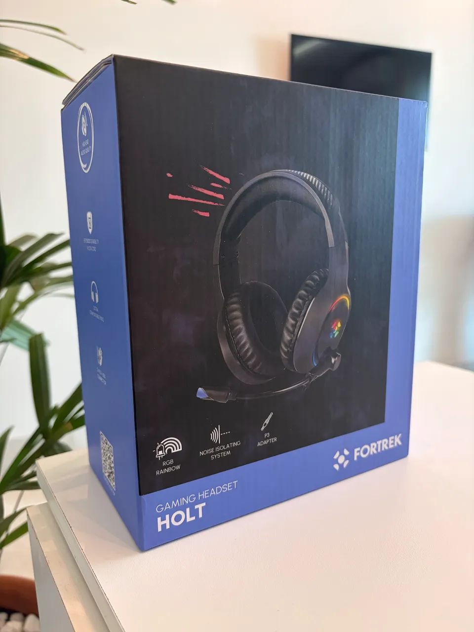 Headset gamer Fortek 