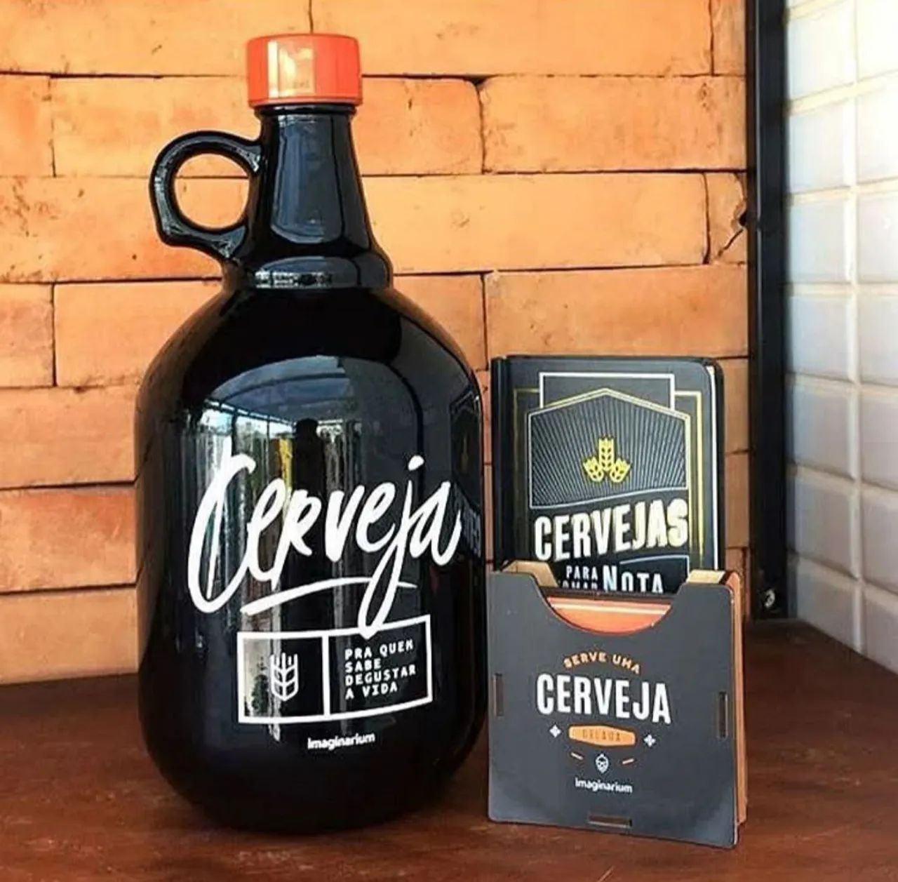 24 copos chopp novos, mais um growler da Imaginarium grátis. 60,00 - Foto 5