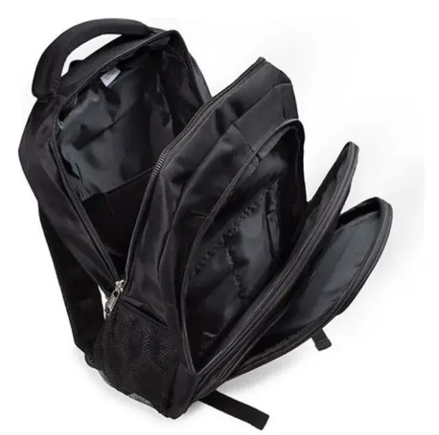Mochila Preta Unissex - Foto 3
