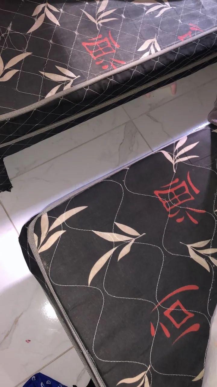 2 Cama de solteiro Box 