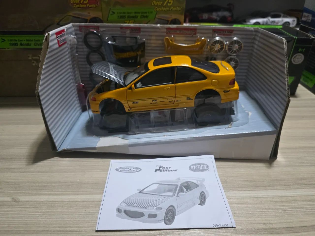 RÄZO EF civic 1/18 RÄZO EF civic 1/18 Miniatura 1:18 honda civic velozes furiosos