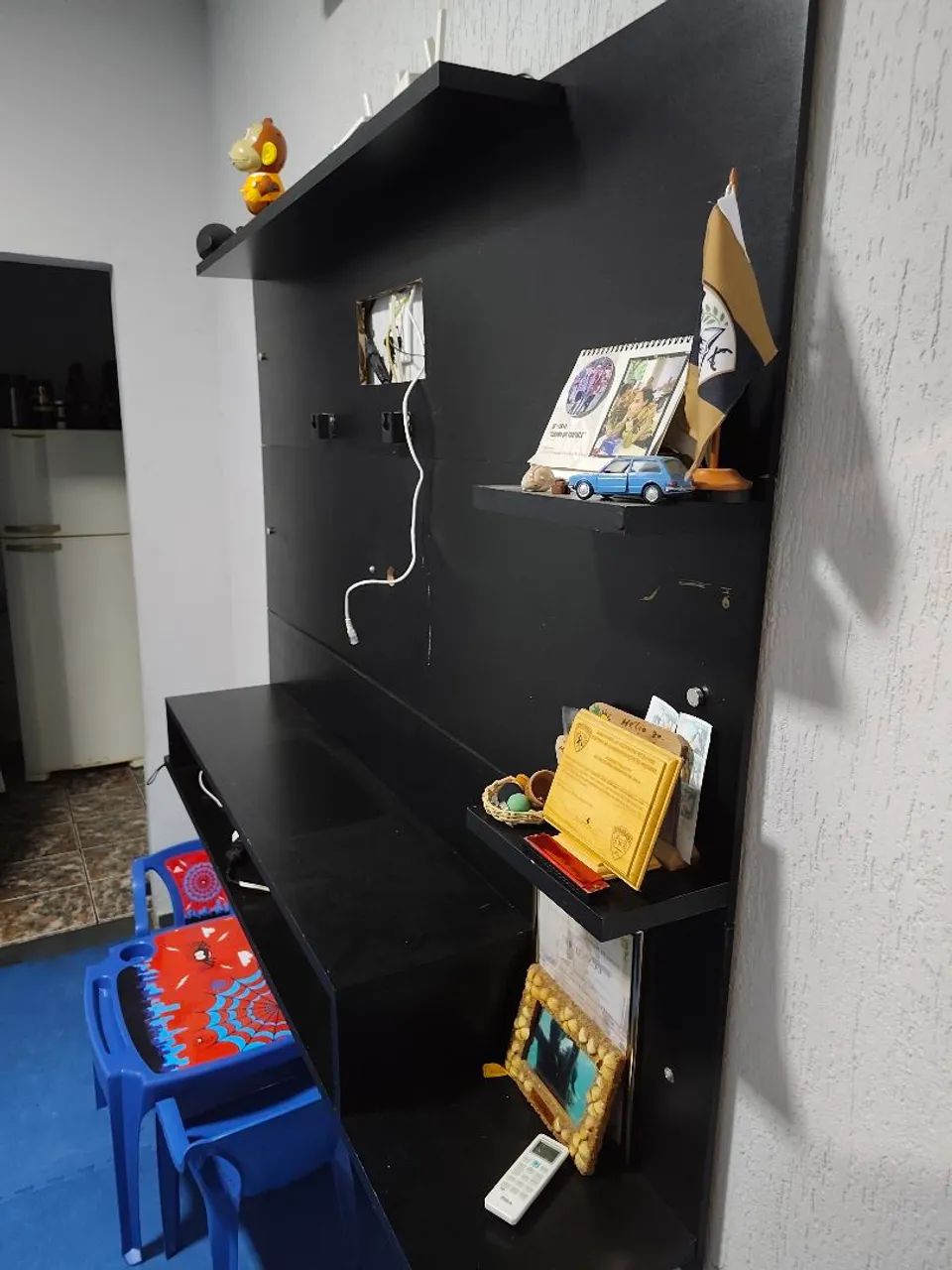 Painel preto para TV até 75 polegadas  - Foto 3