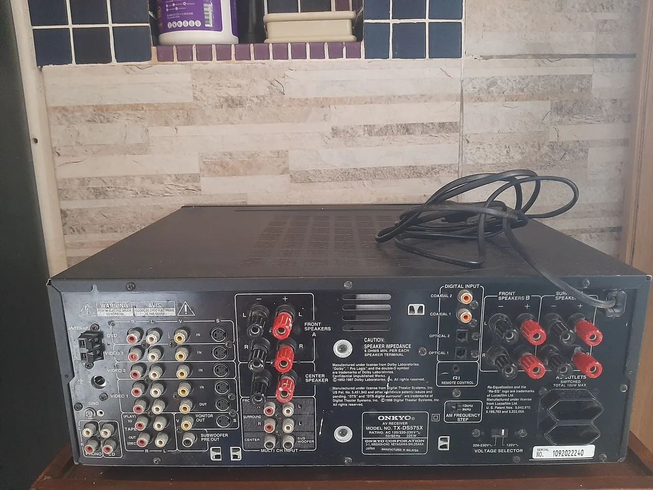 Receiver onkyo tx-ds575x  - Foto 4