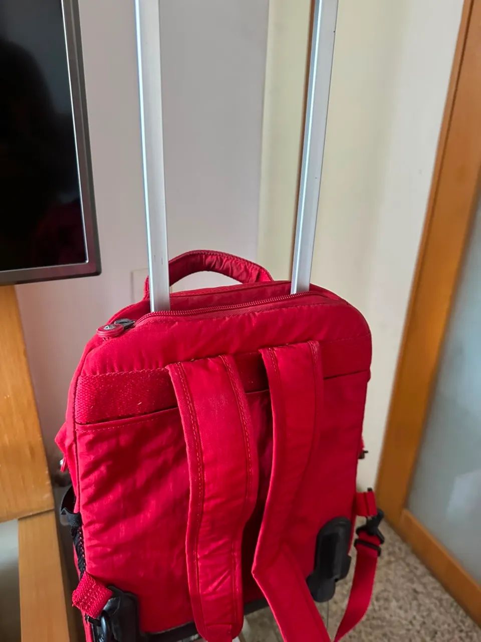 Mochila Kipling vermelha  - Foto 2