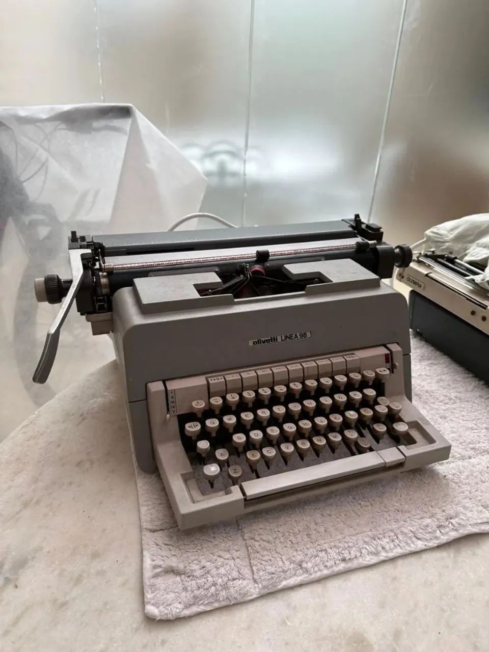 Máquina de datilografia 
