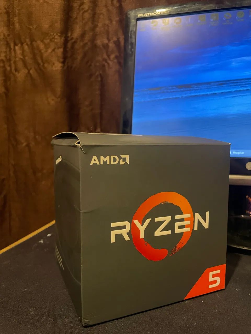 Ryzen 5 1600 c/caixa e cooler box original - Foto 3