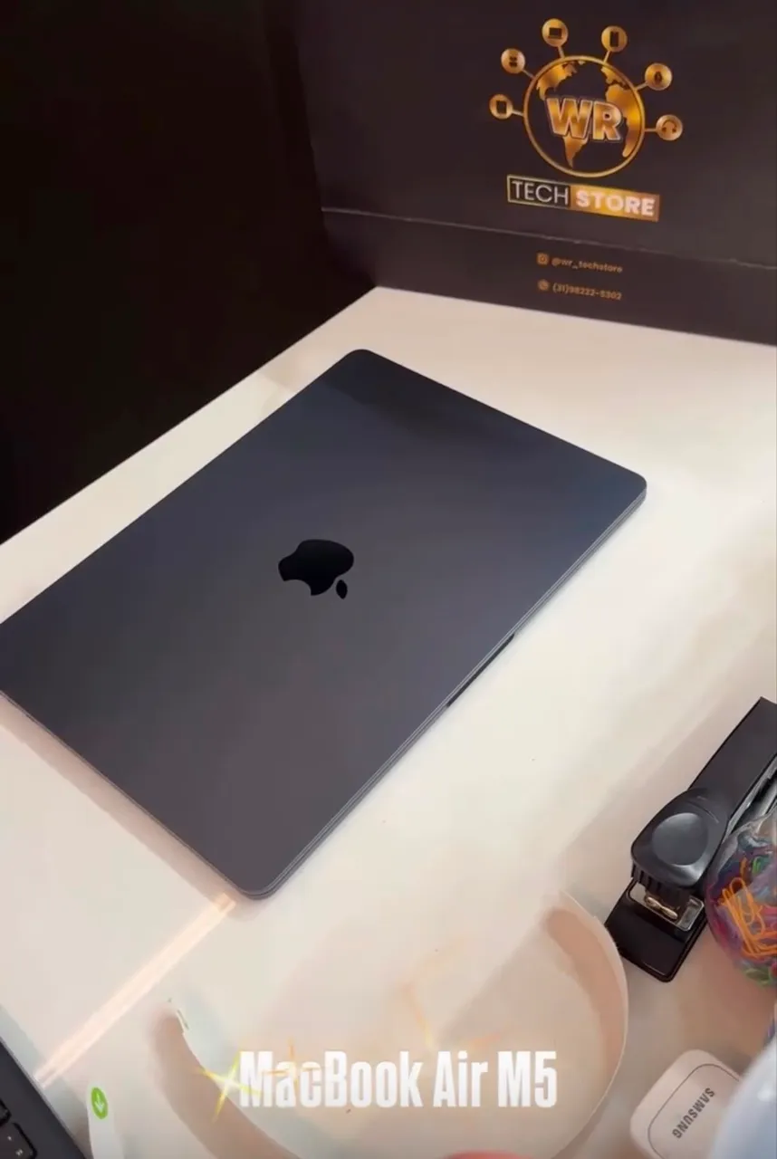 MacBook Air M5 16GB/512GB - 13,6? Cor: Sky Blue - Notebooks