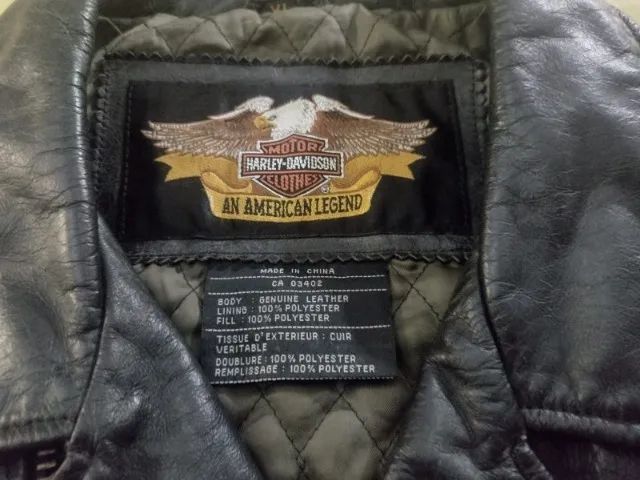  Jaqueta Harley Davidson Couro Original